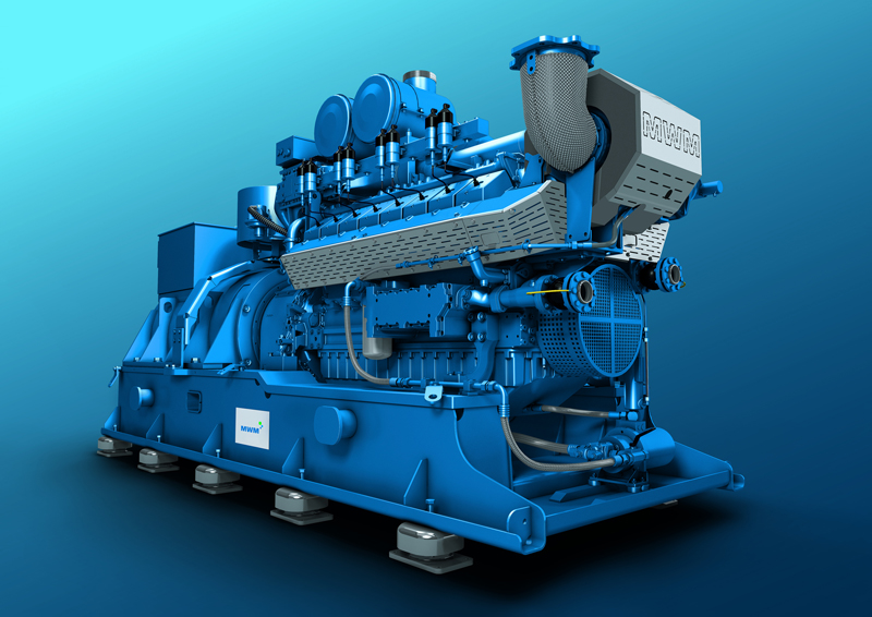 Газовый двигатель MWM TCG 2016